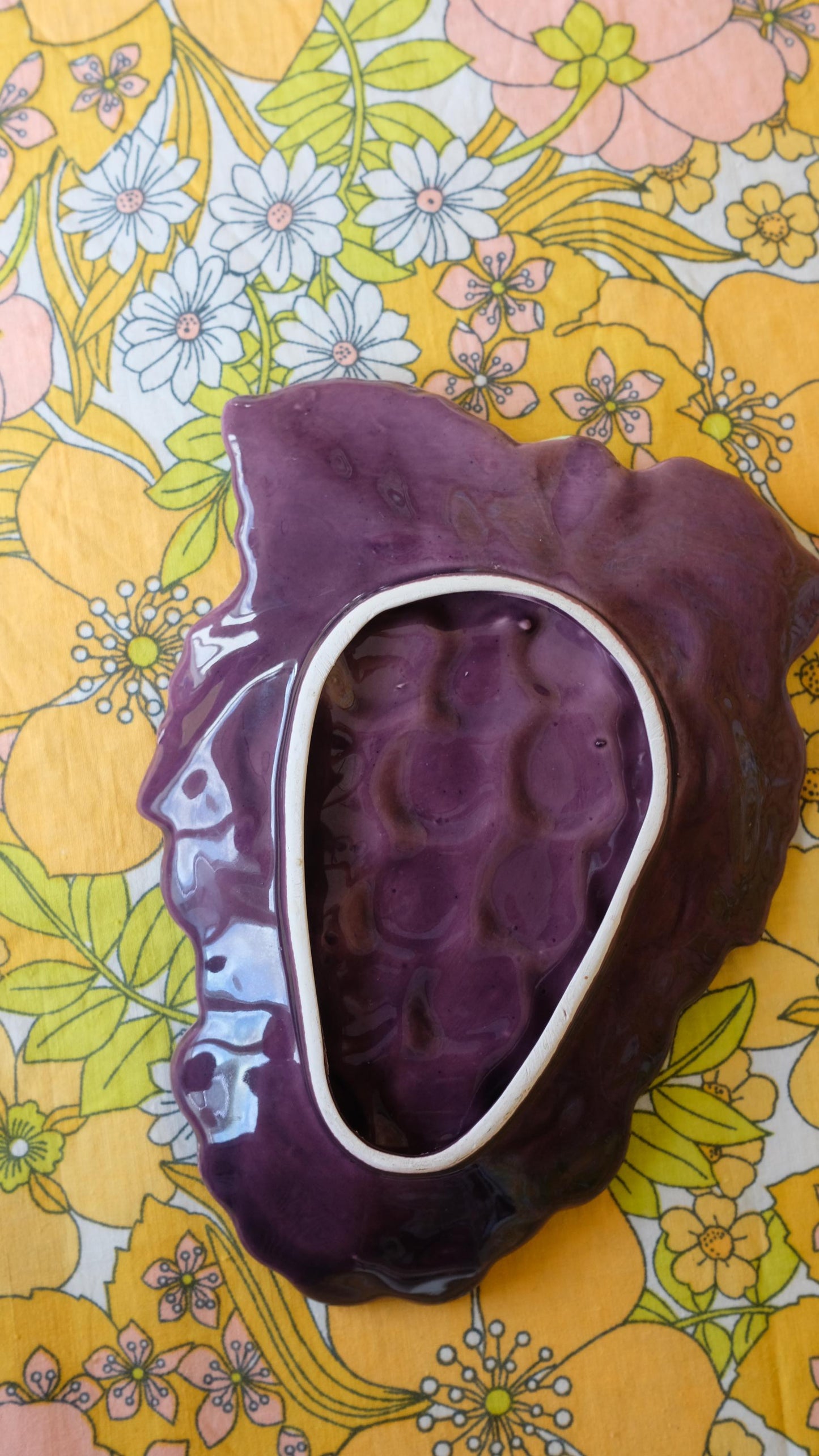Barbotine en forme de raisin