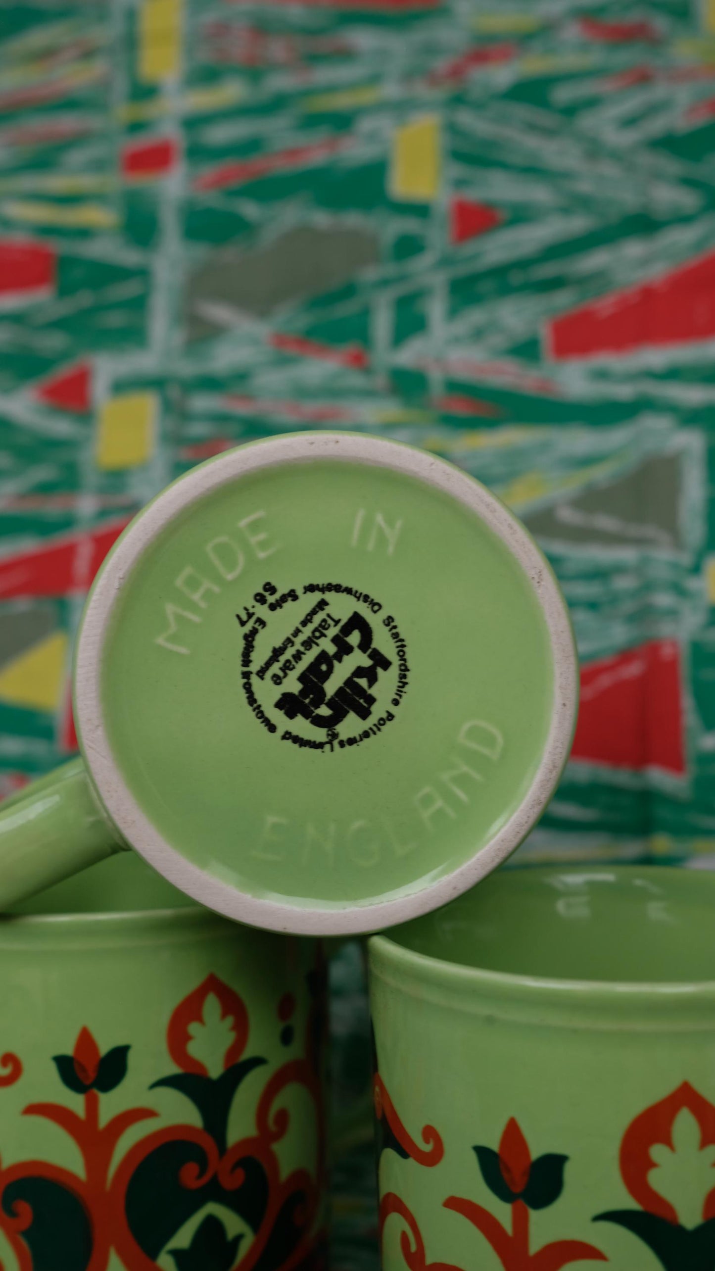 Mugs Stradfordshire kiln craft en céramique made in England