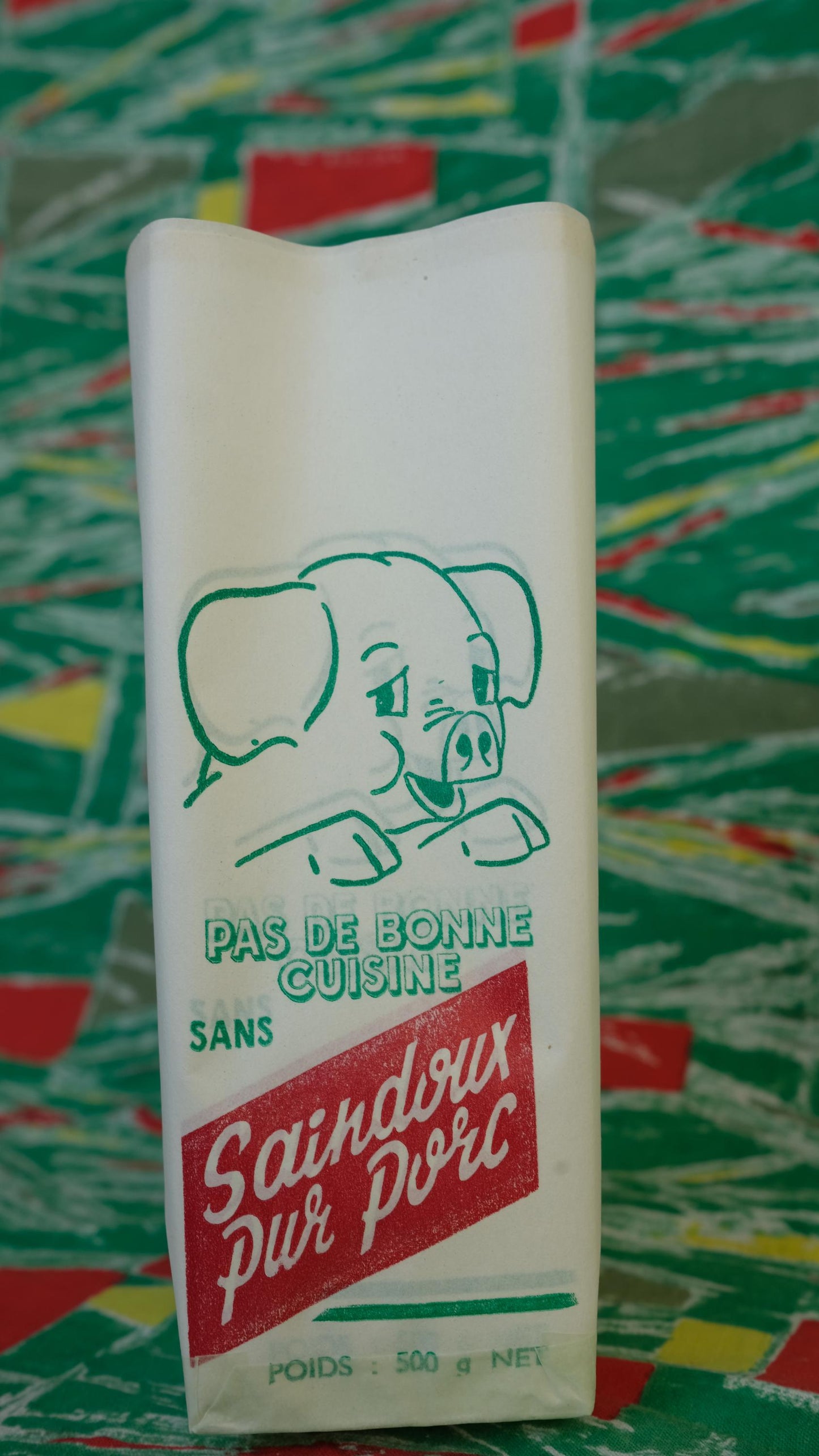 Emballage de saindoux en papier ciré