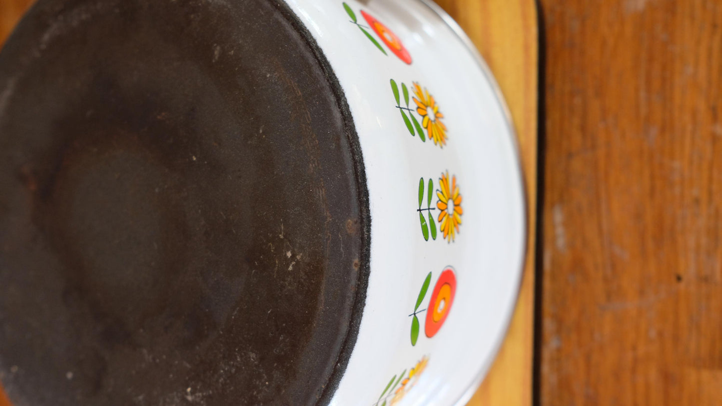 Casserole vintage années 70