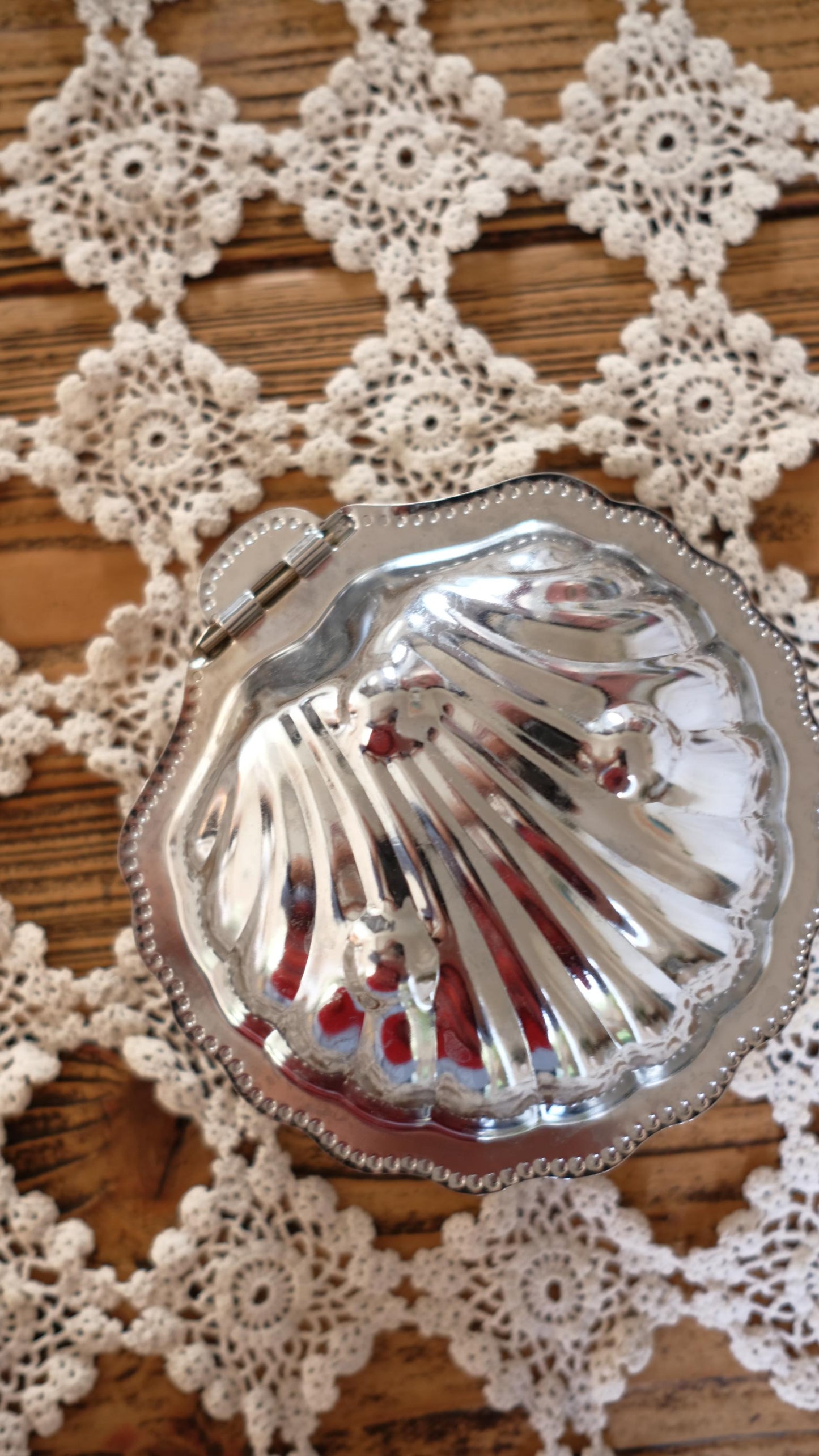 Beurrier coquillage vintage