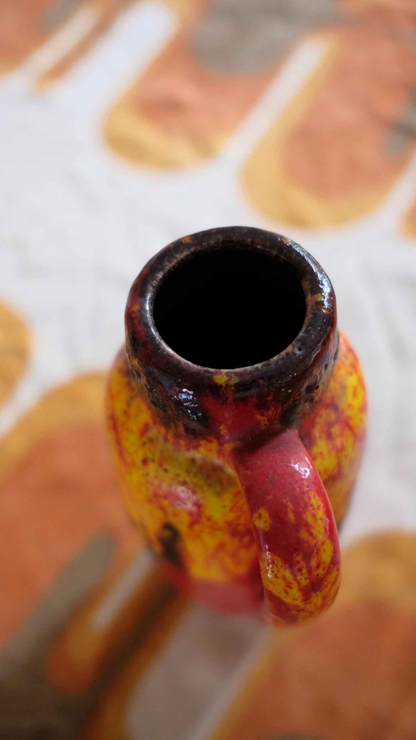 Vase fat lava made in west Germany numéro 275