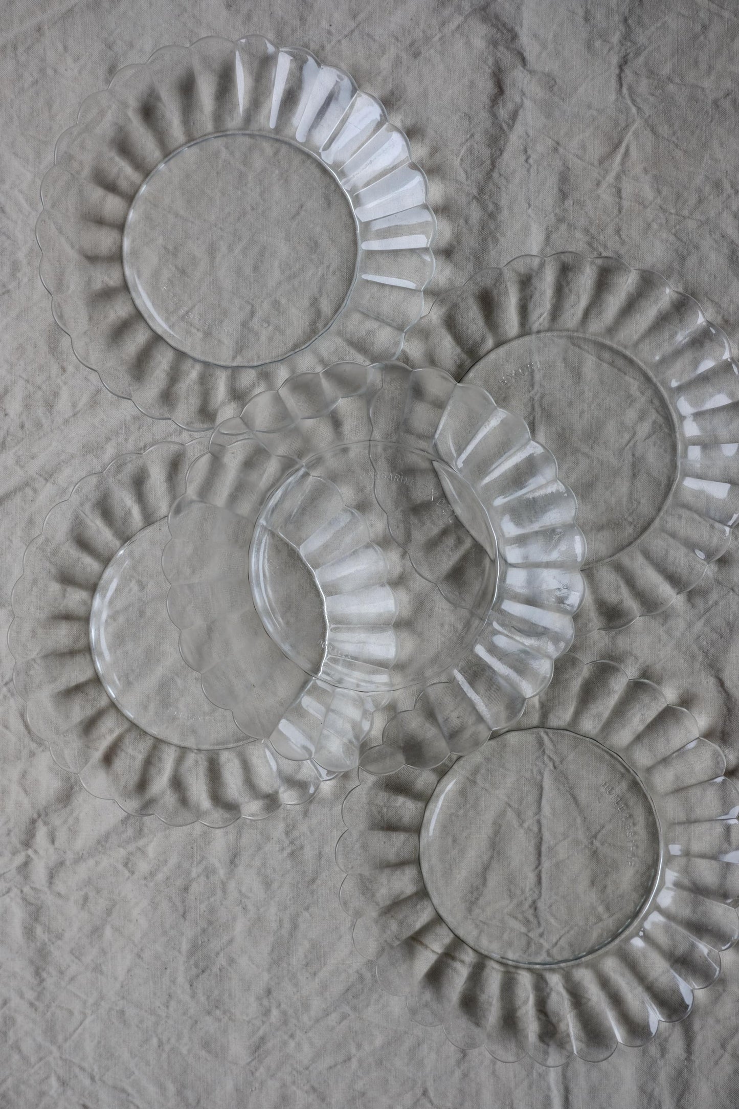 Assiettes à dessert marguerite