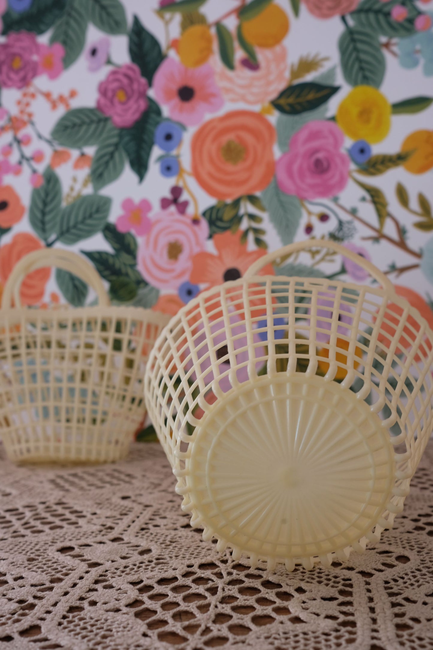 Paniers en plastique