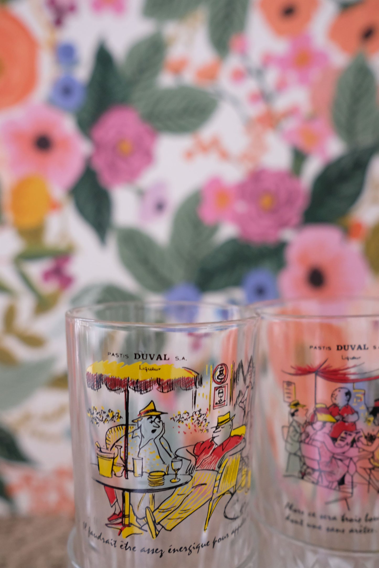Lot de verres Pastis Duval