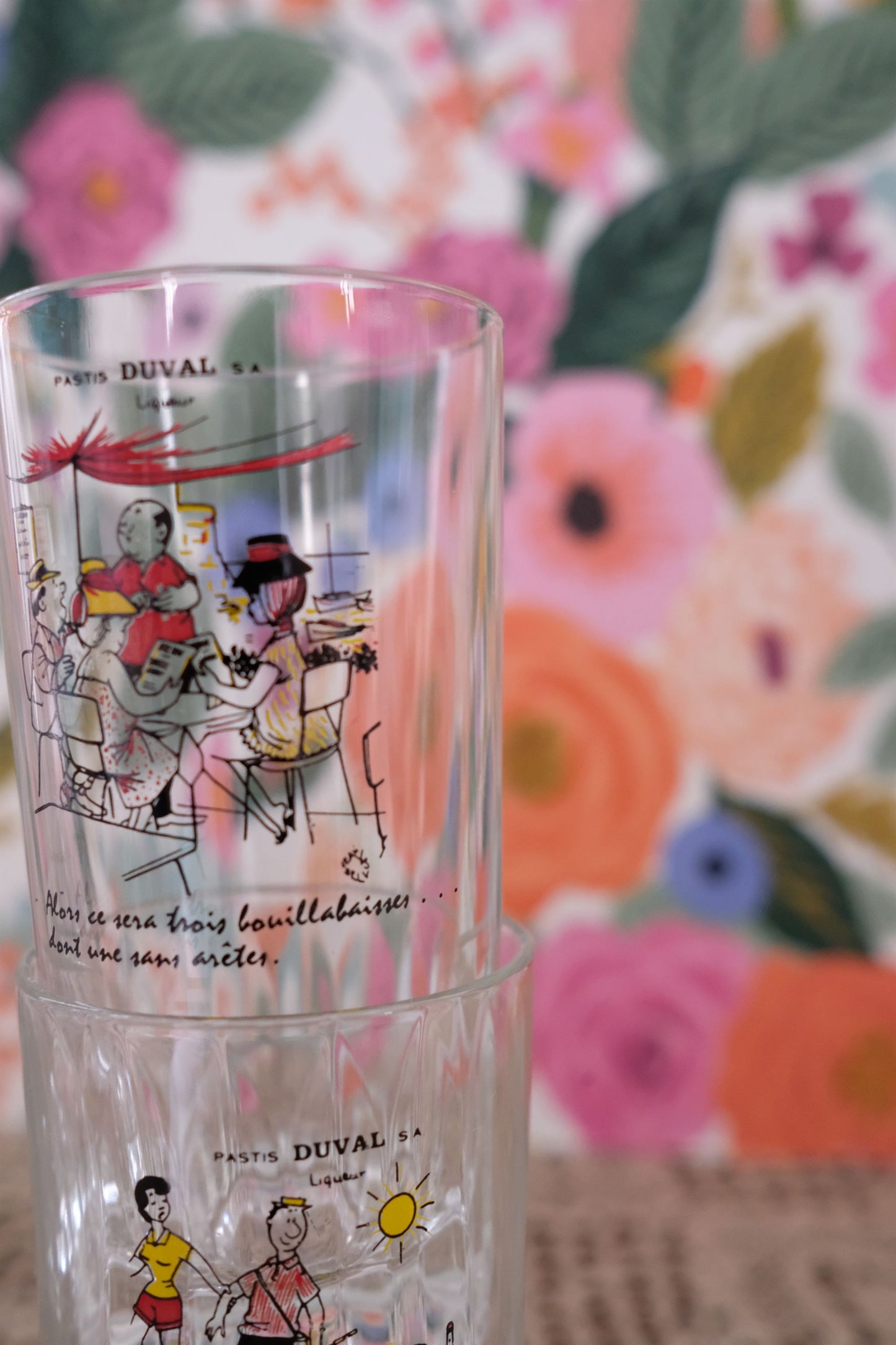 Lot de verres Pastis Duval