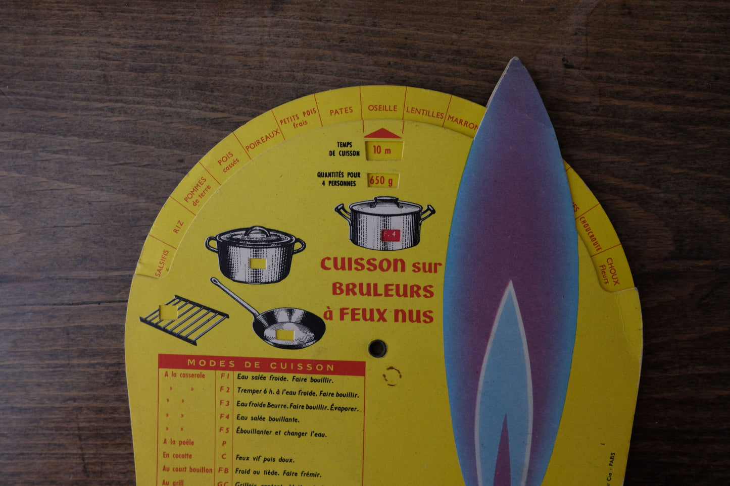 Disque pour la cuisson au gaz
