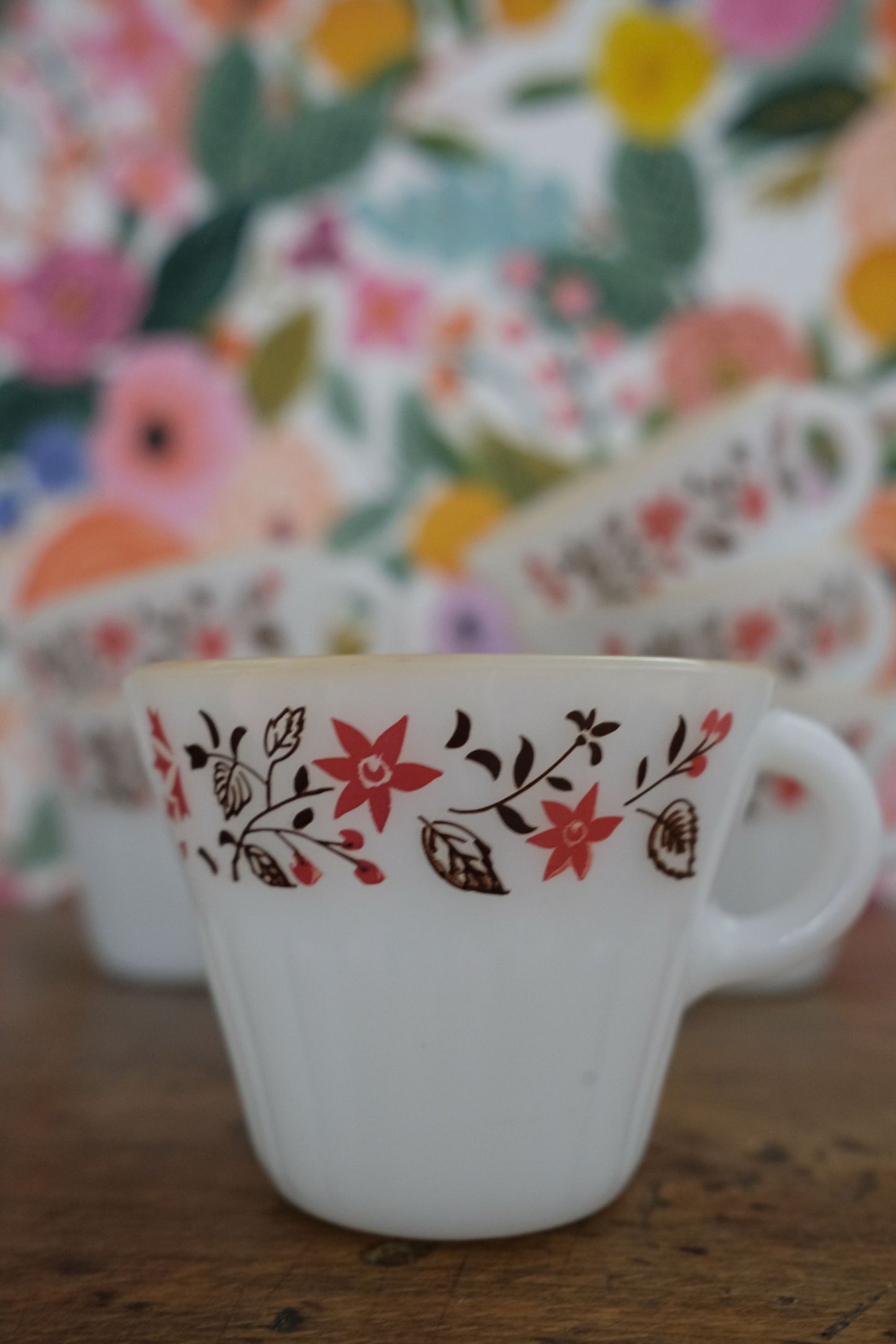 Set de tasses en pyrex