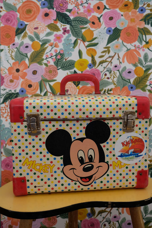 Valise en carton Mickey