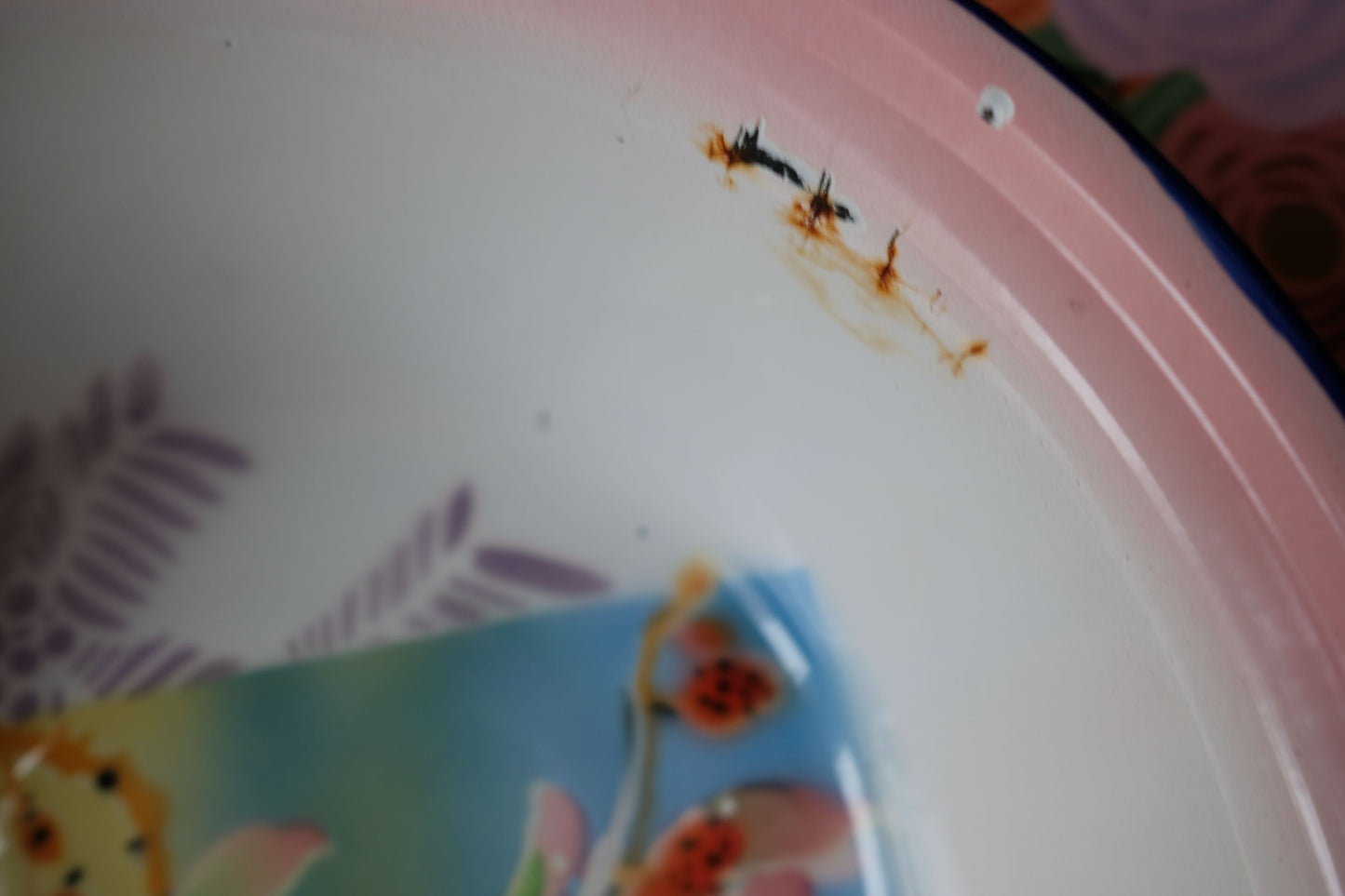 Bassine émaillée 30 cm numéro 1