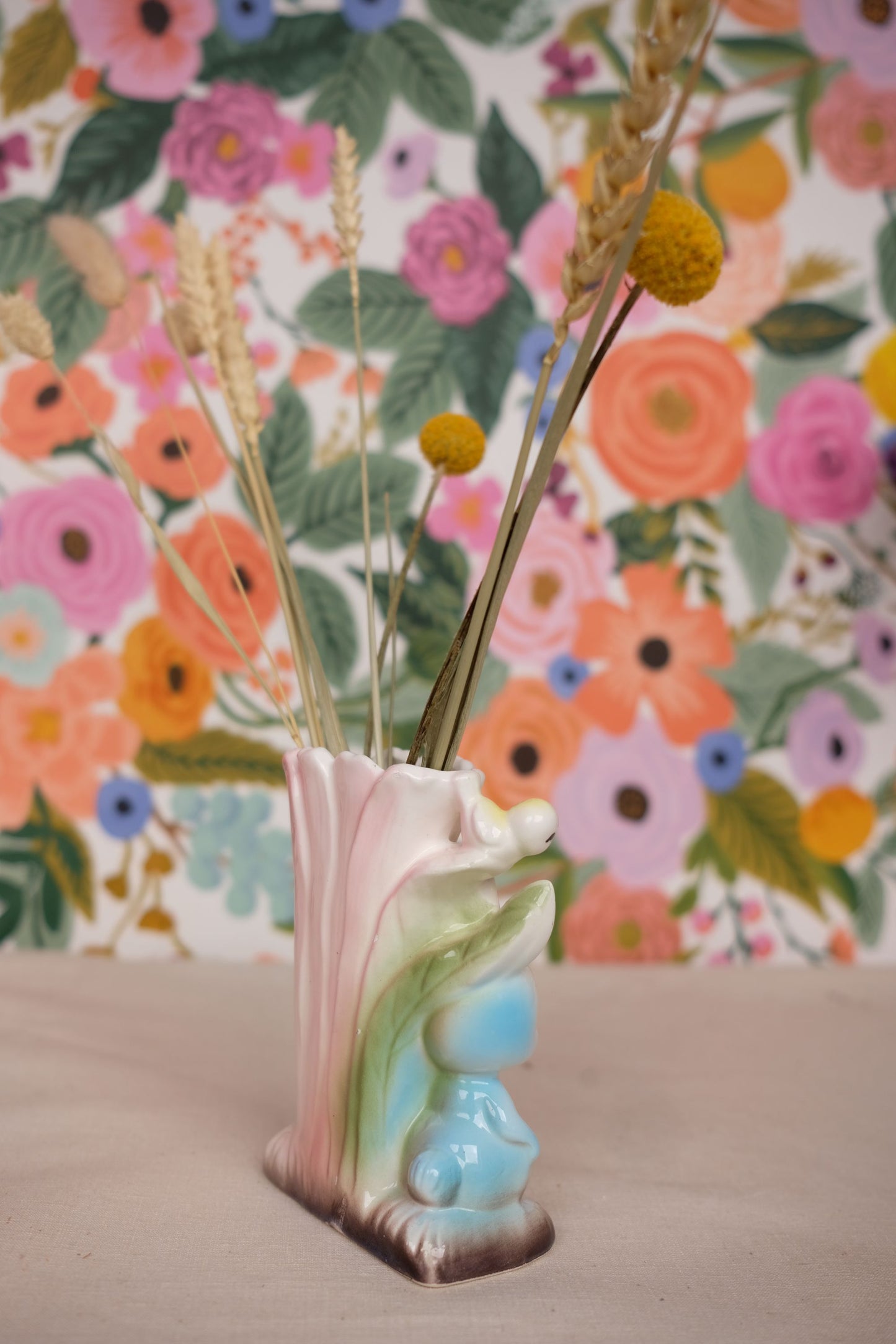 Vase en céramique lapin