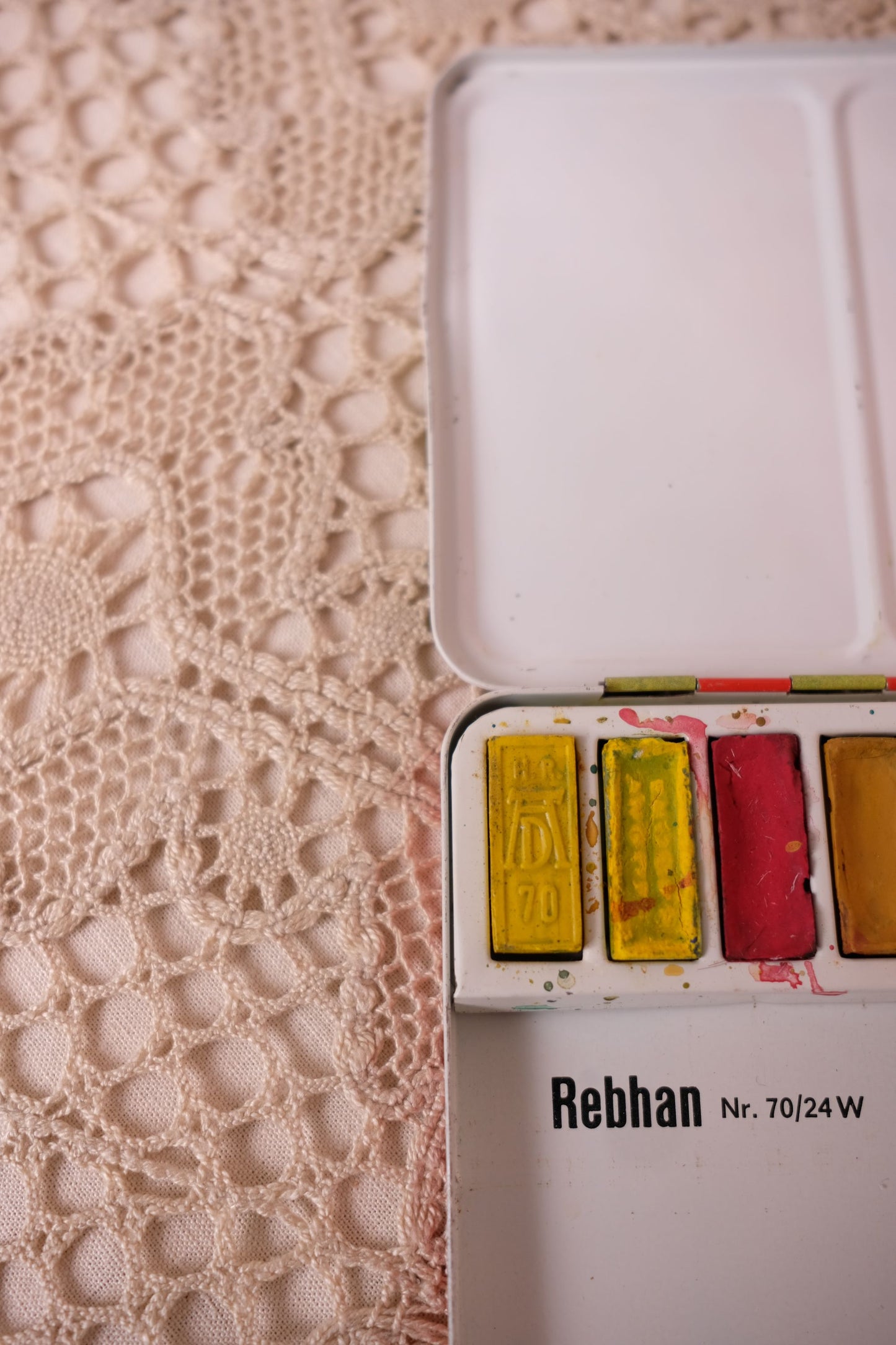 Palette d'aquarelle