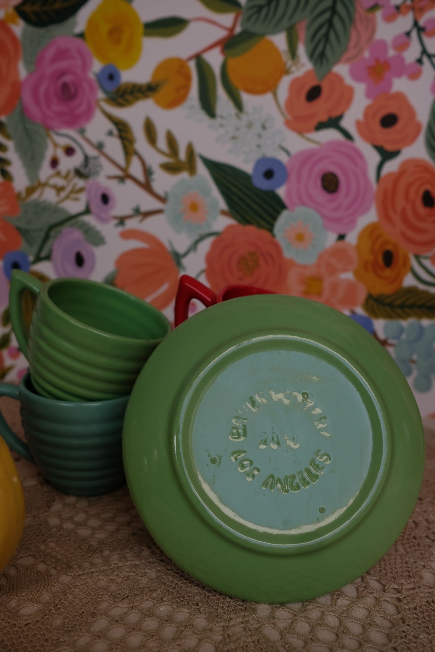 Petit pichet Bauer pottery