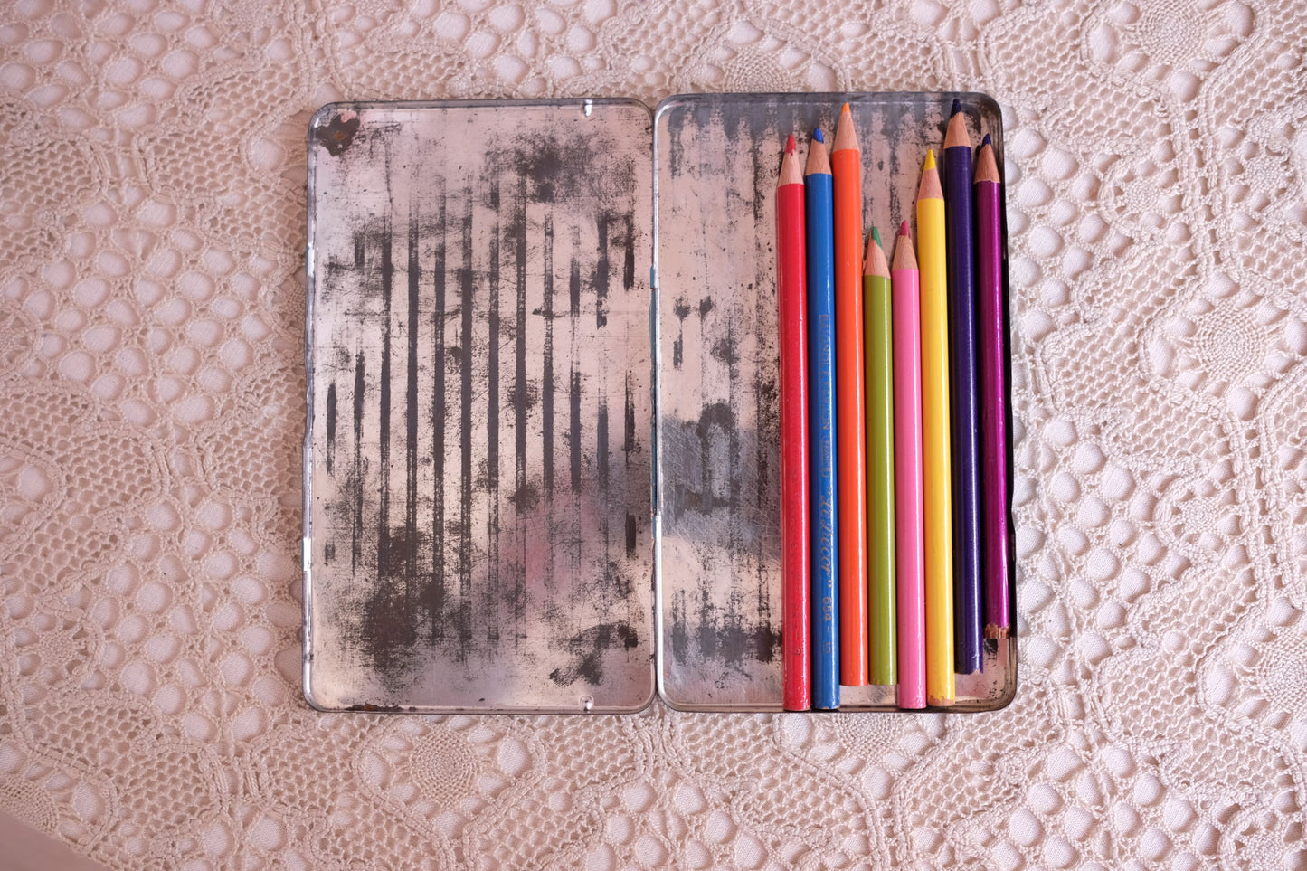 Boite de crayons Baignol et Farjon