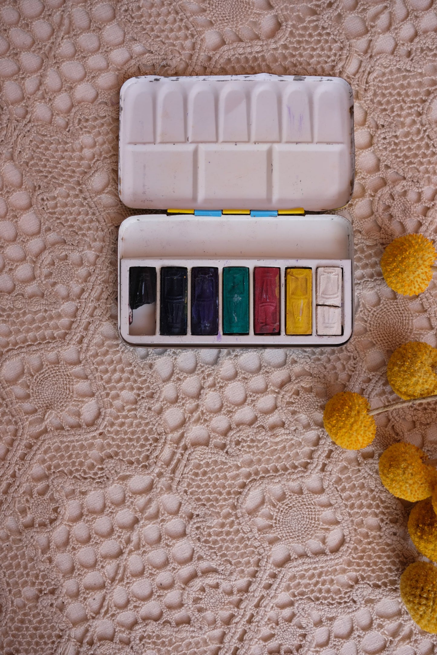 Mini palette d'aquarelles