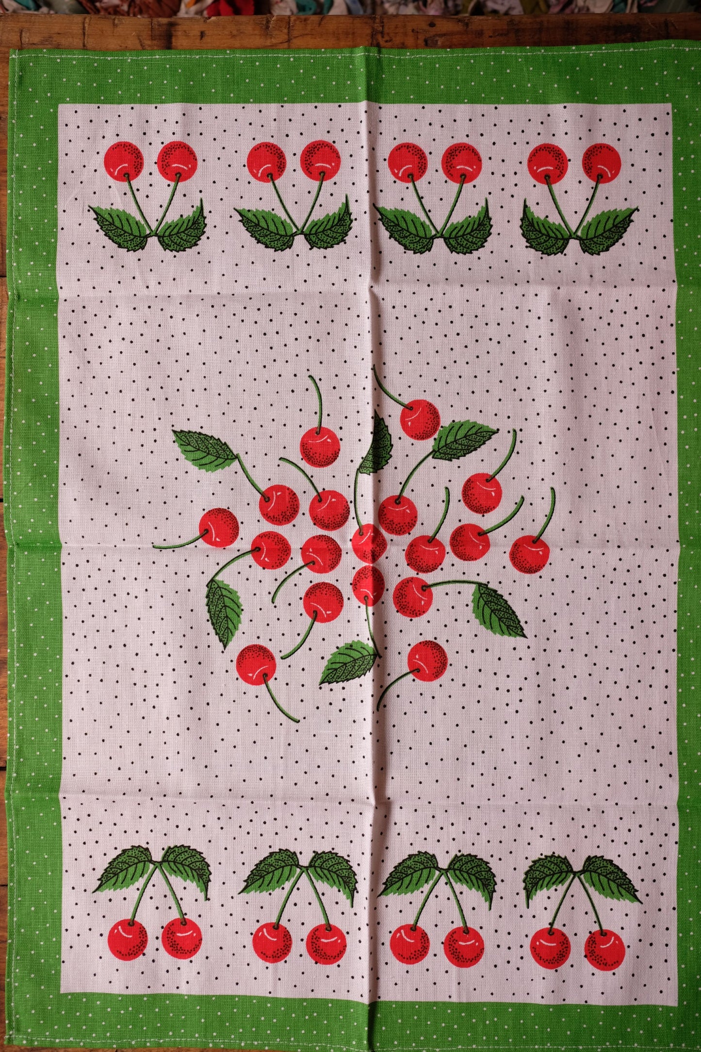 Torchons cerises