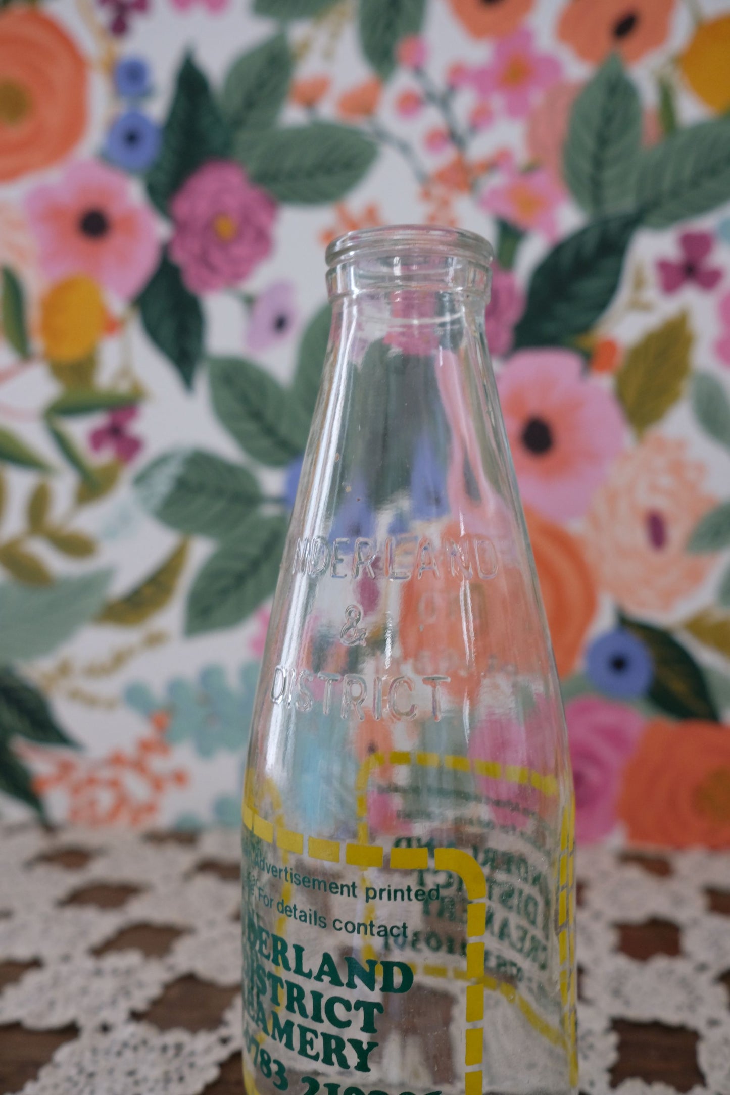Bouteilles de lait anglaise