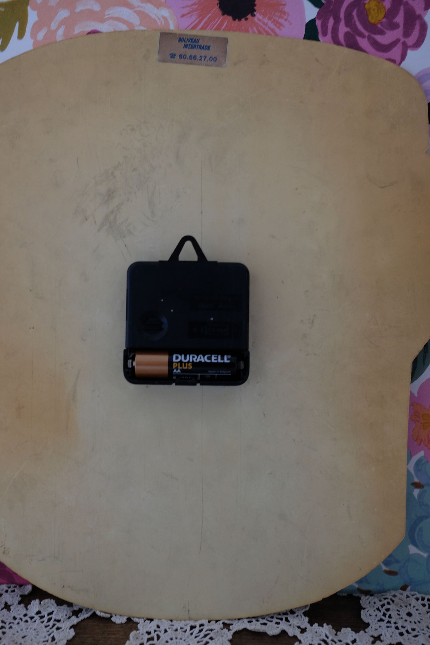 Pendule publicitaire