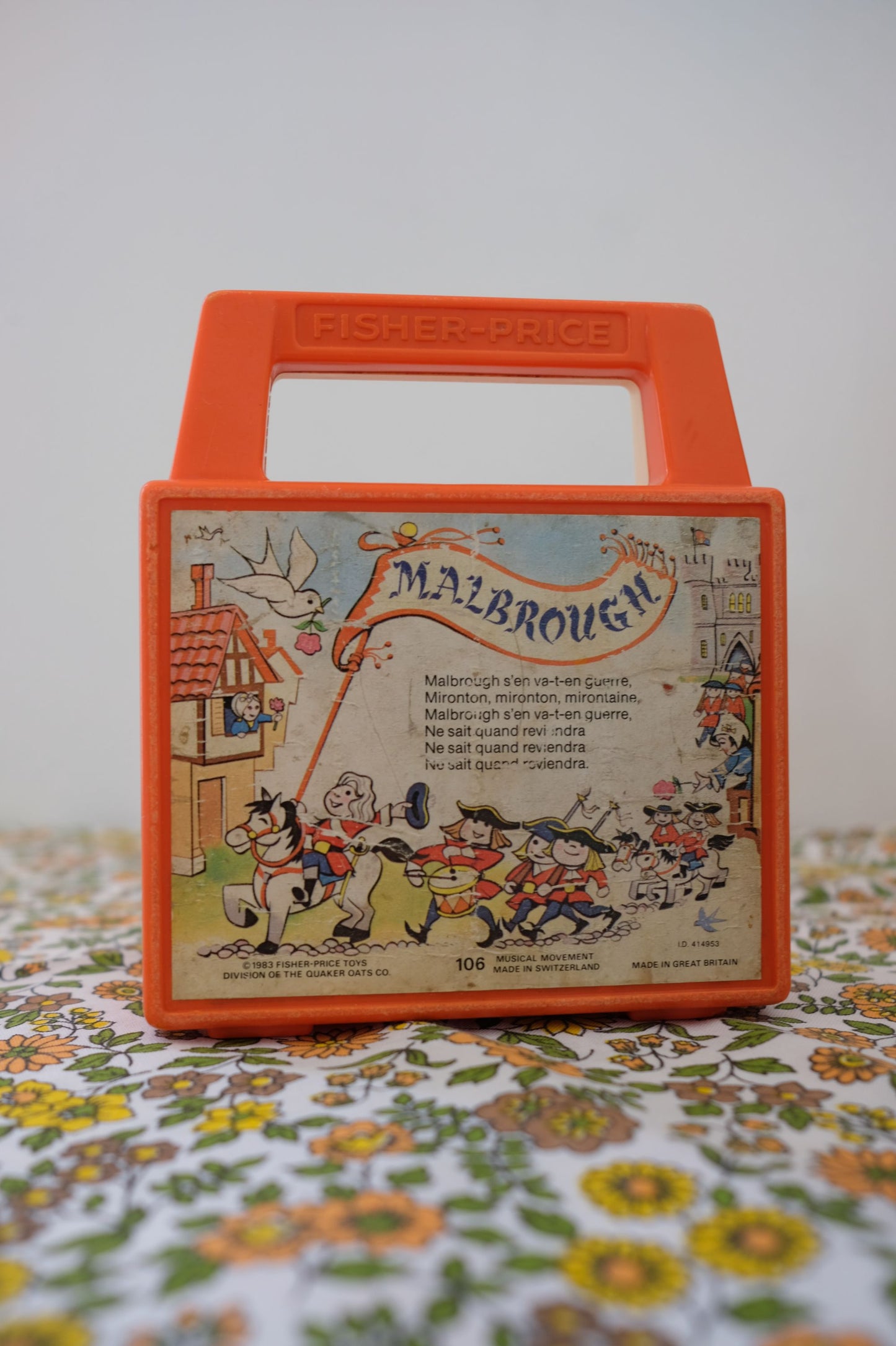 Boite à musique Fisher Price