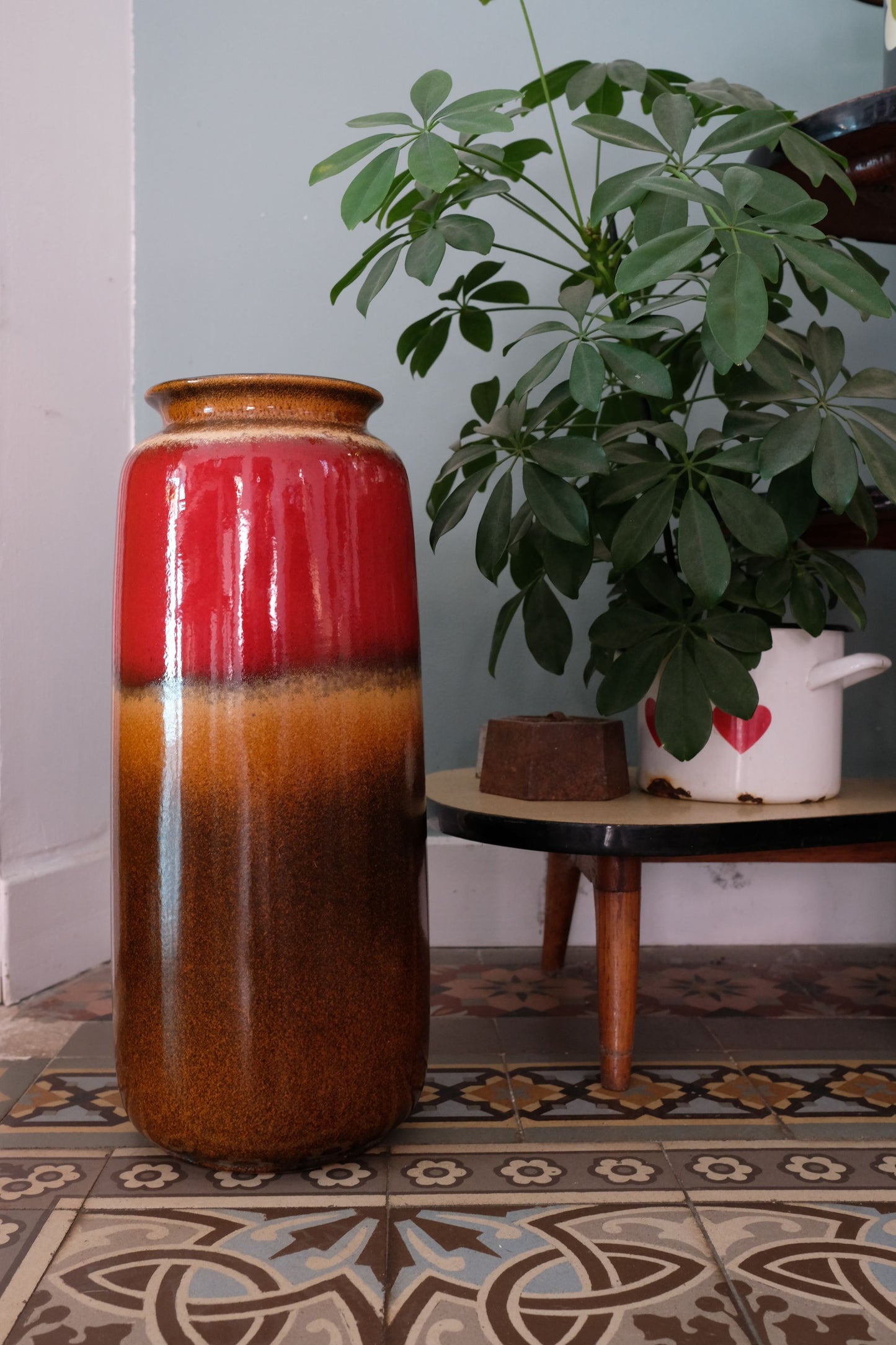 Grand vase west Germany