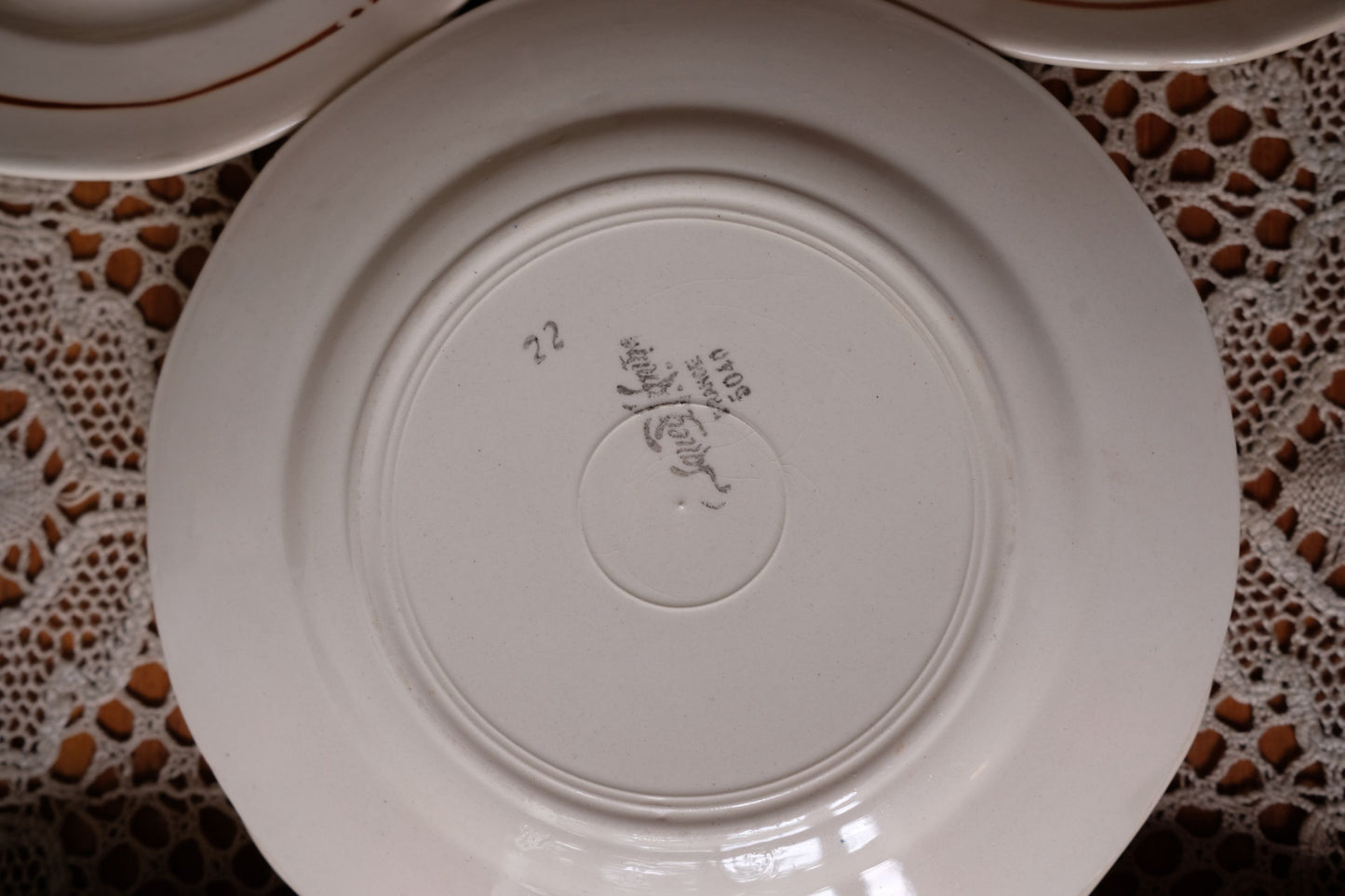 Assiettes Sarreguemines