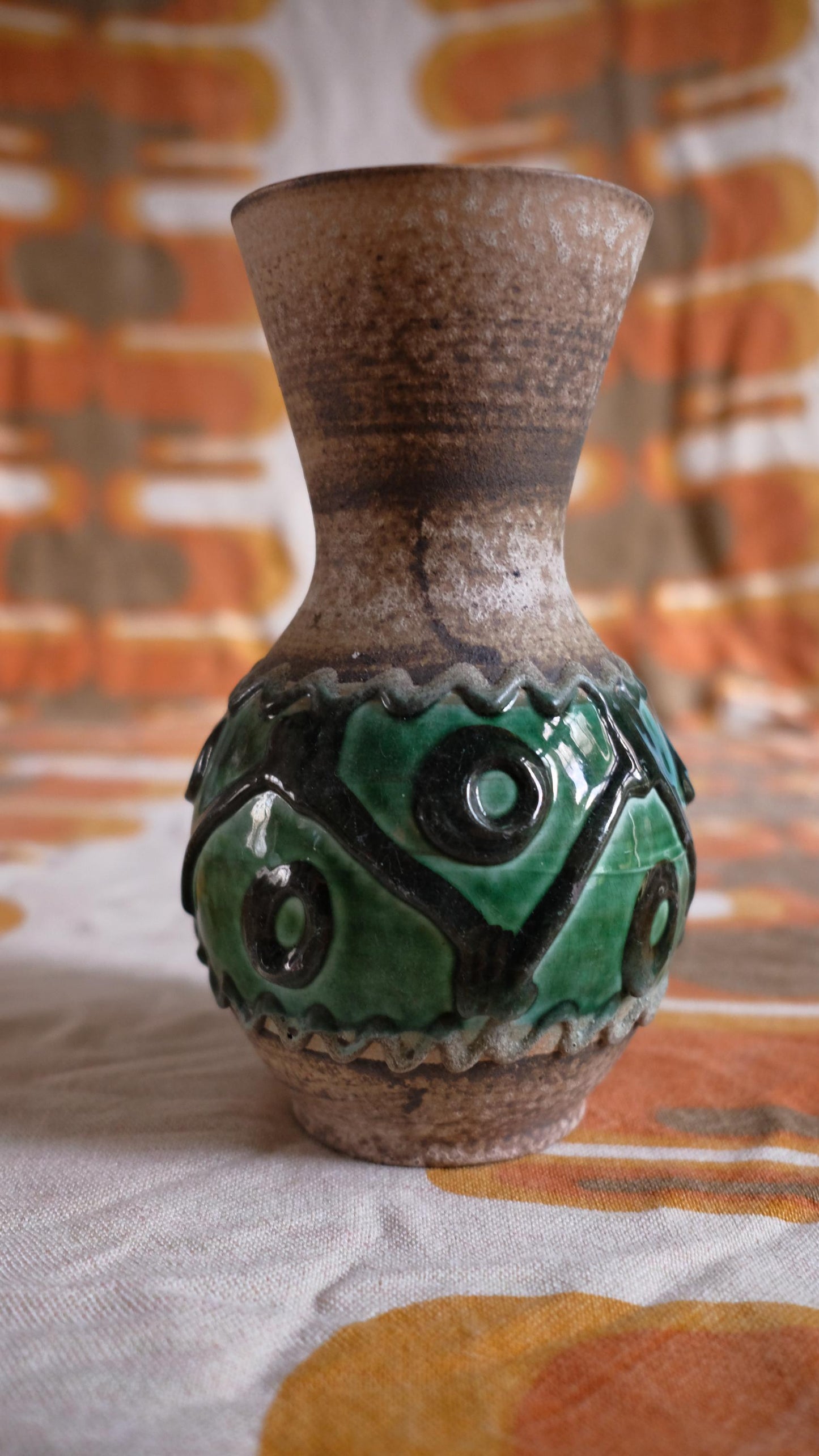 Vase en céramique made in West Germany vintage
