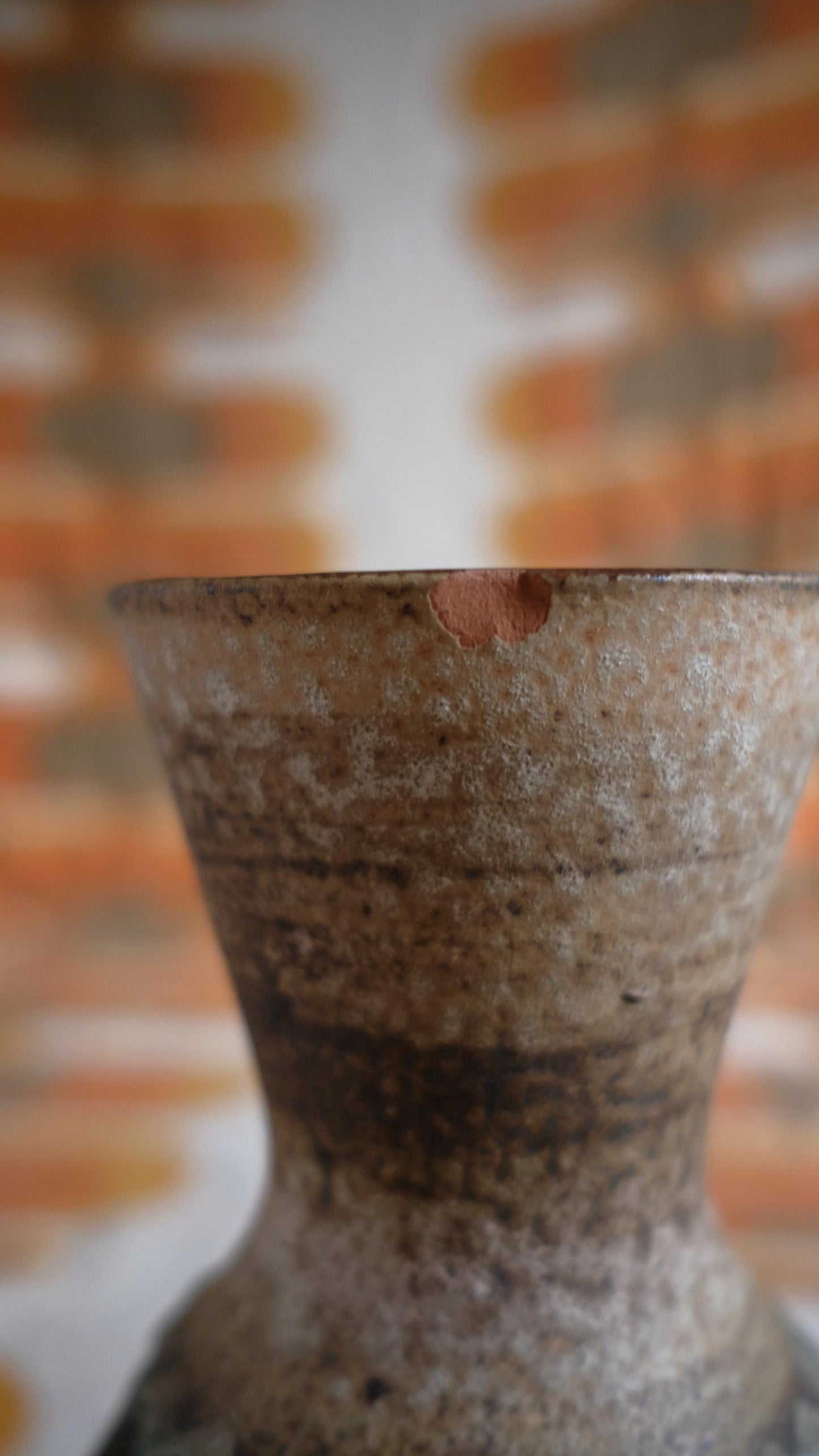 Vase en céramique made in West Germany vintage