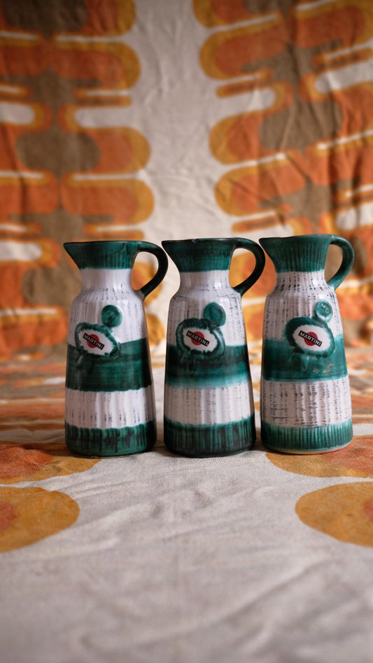 Vase/pichet martini vintage de la manufacture Baudour