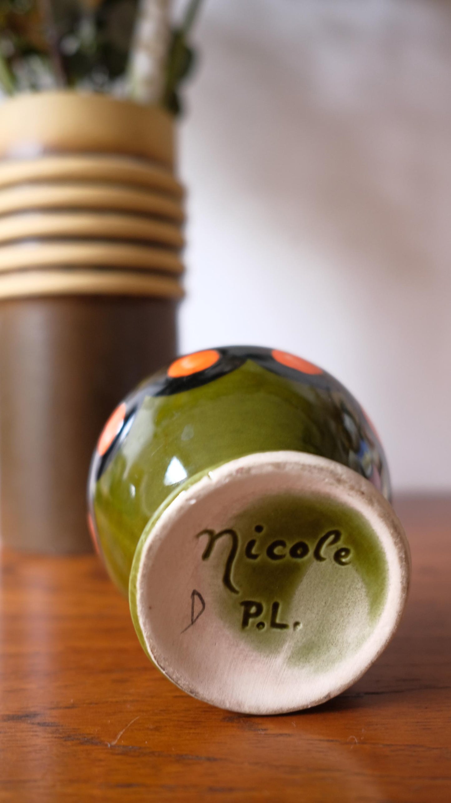 Vide poche vintage poterie lorraine