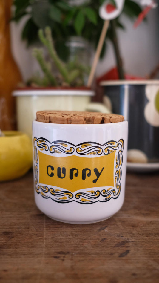 Petit pot à épice vintage