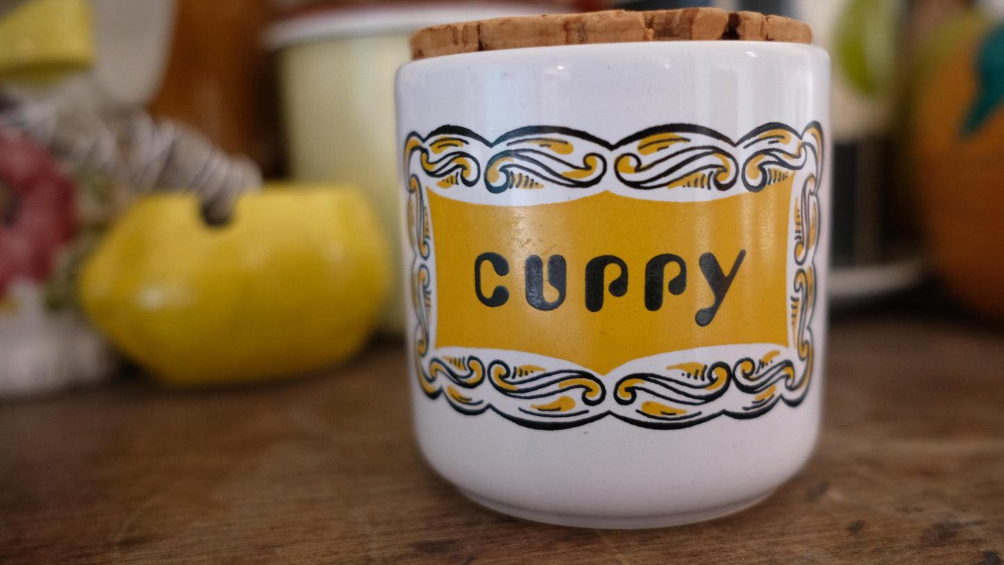 Petit pot à épice vintage