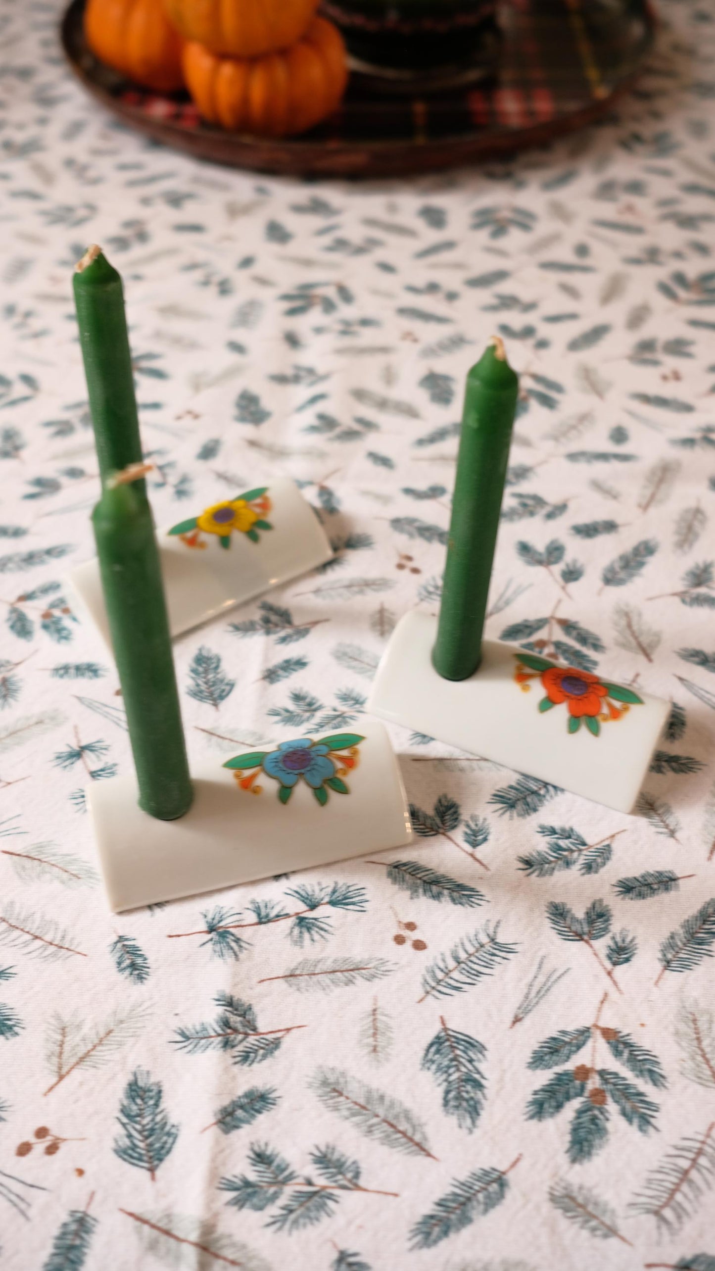 Mini bougeoirs/marque places funny design