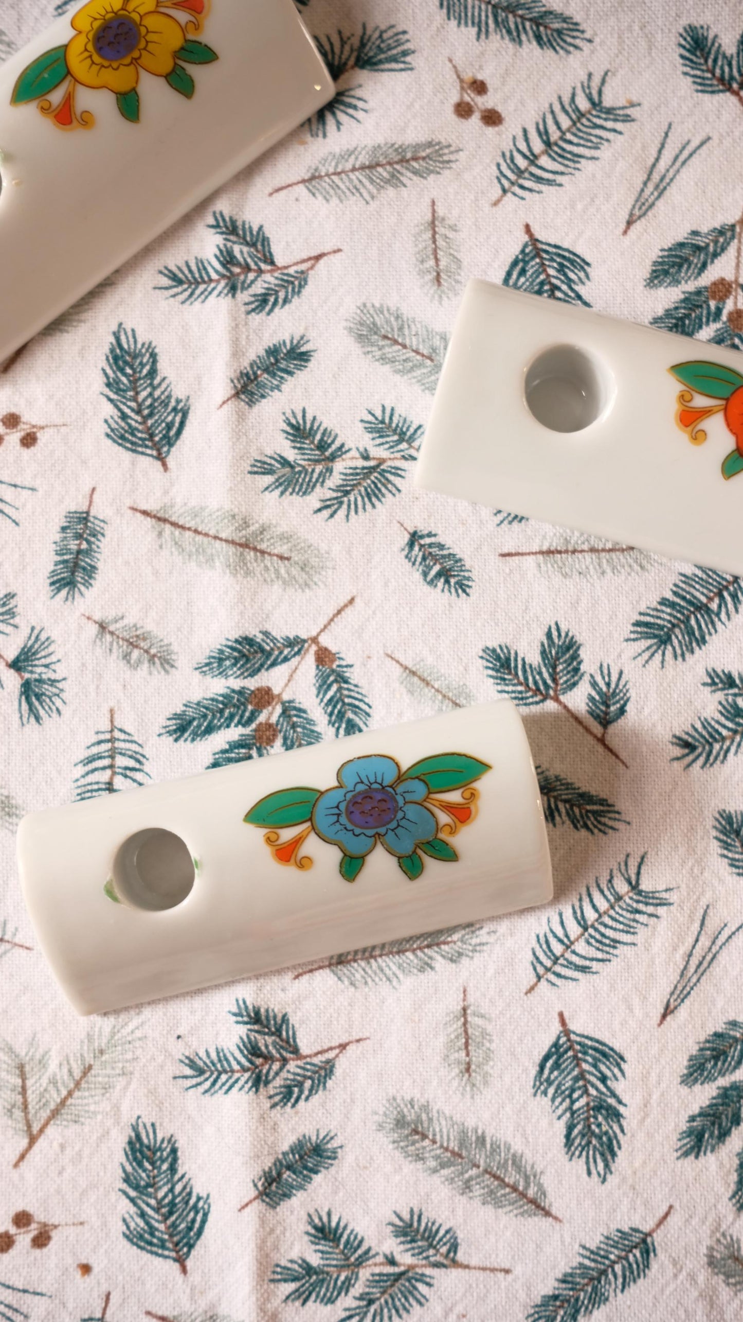 Mini bougeoirs/marque places funny design