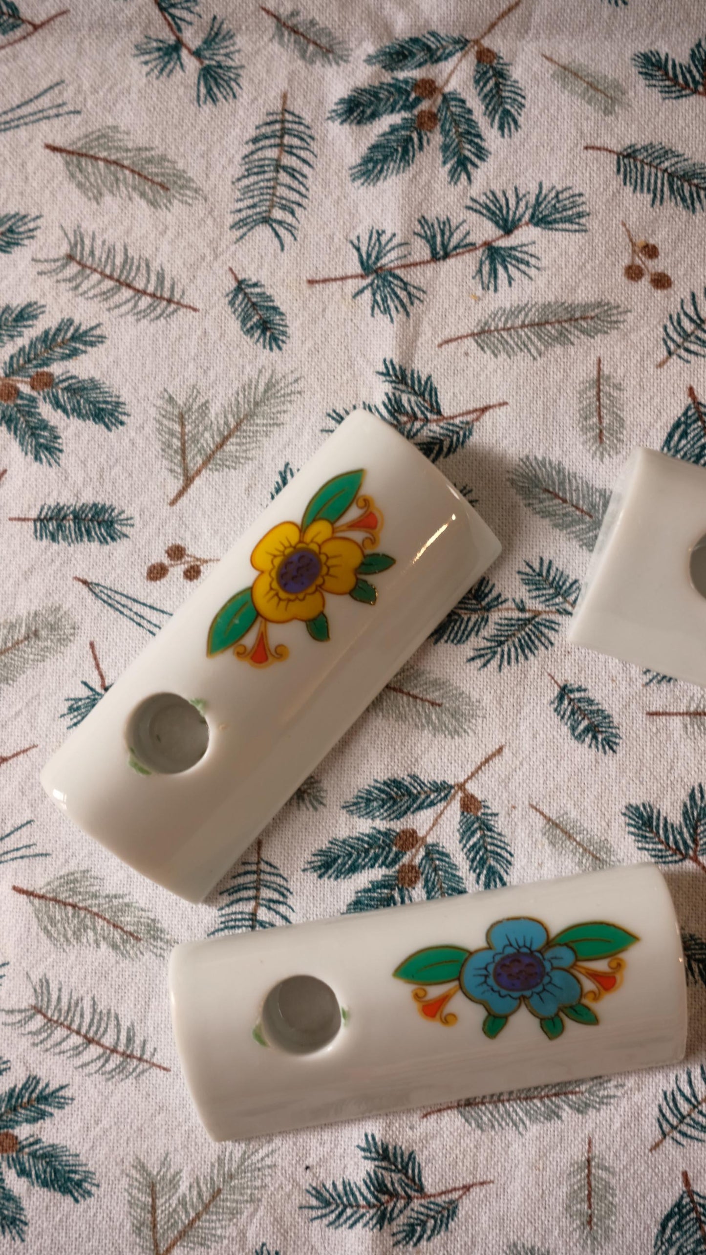 Mini bougeoirs/marque places funny design