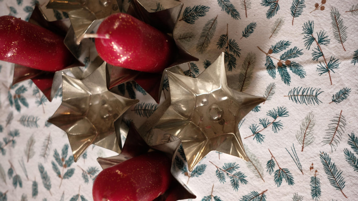 Moules à gâteaux/Chocolats vintage en alu