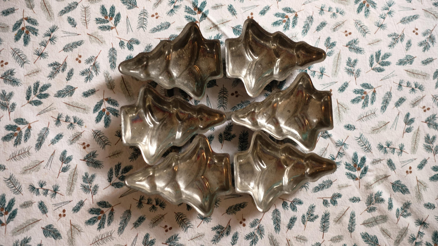 Moules à gâteaux/Chocolats en forme de sapins