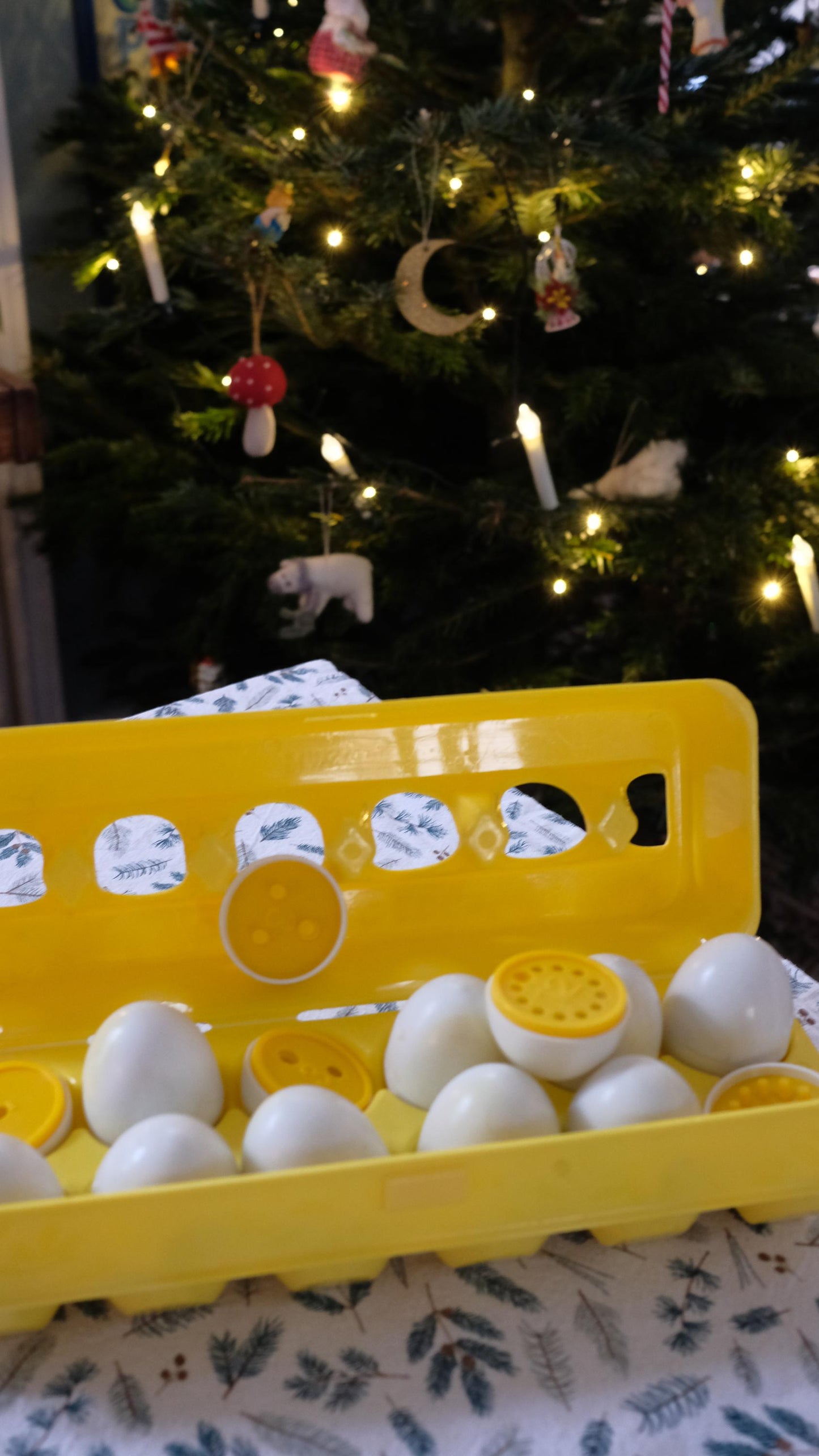 Jouet vintage "counting eggs" de playskool