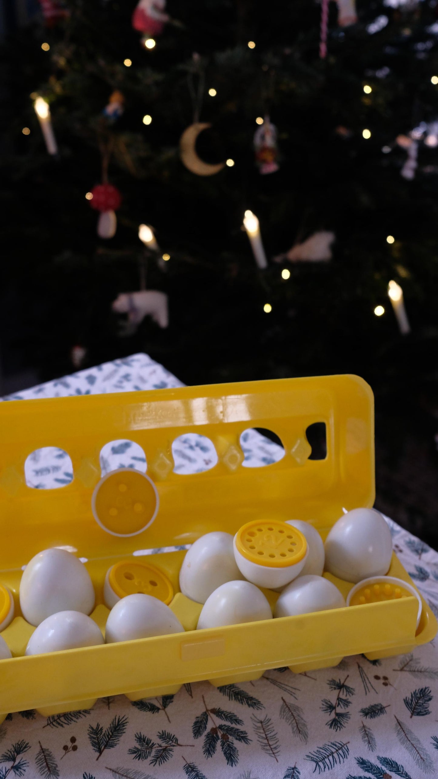 Jouet vintage "counting eggs" de playskool