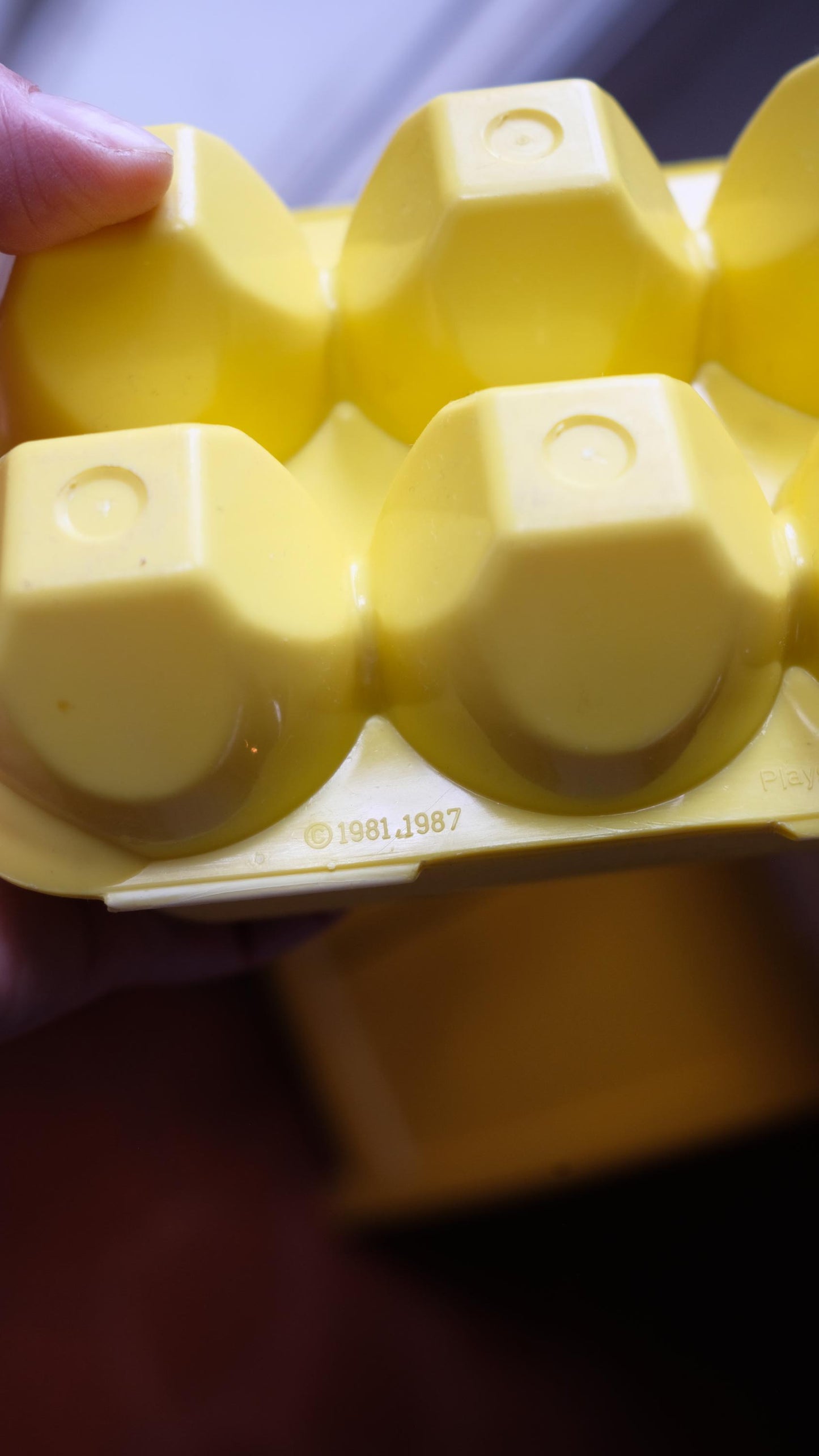 Jouet vintage "counting eggs" de playskool