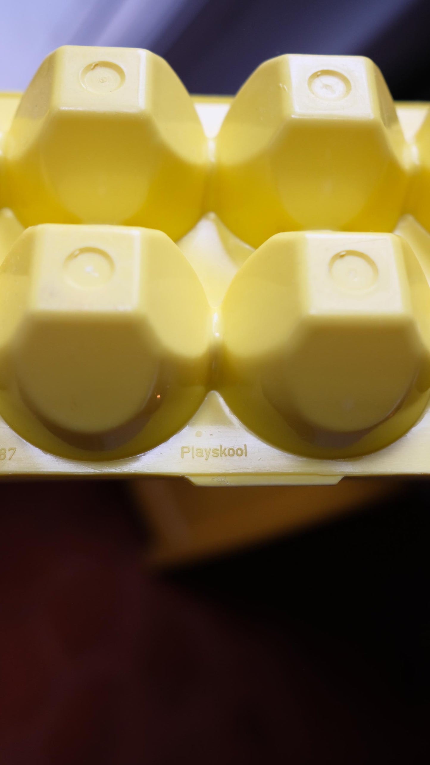 Jouet vintage "counting eggs" de playskool