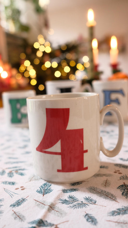 Mugs numéro 4 Villeroy et Boch vintage