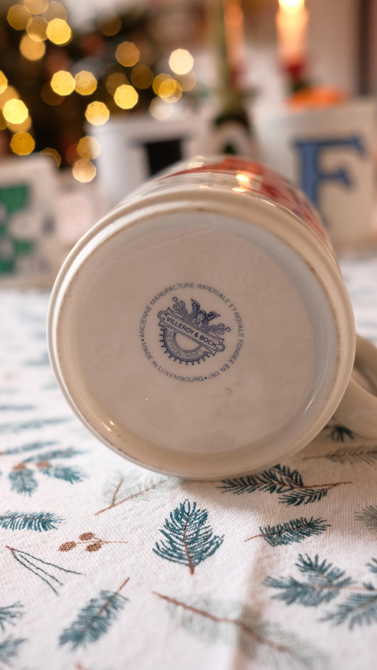 Mugs numéro 4 Villeroy et Boch vintage