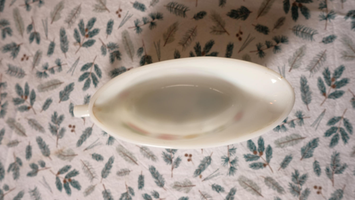 Saucière en pyrex Jaj Glas vintage