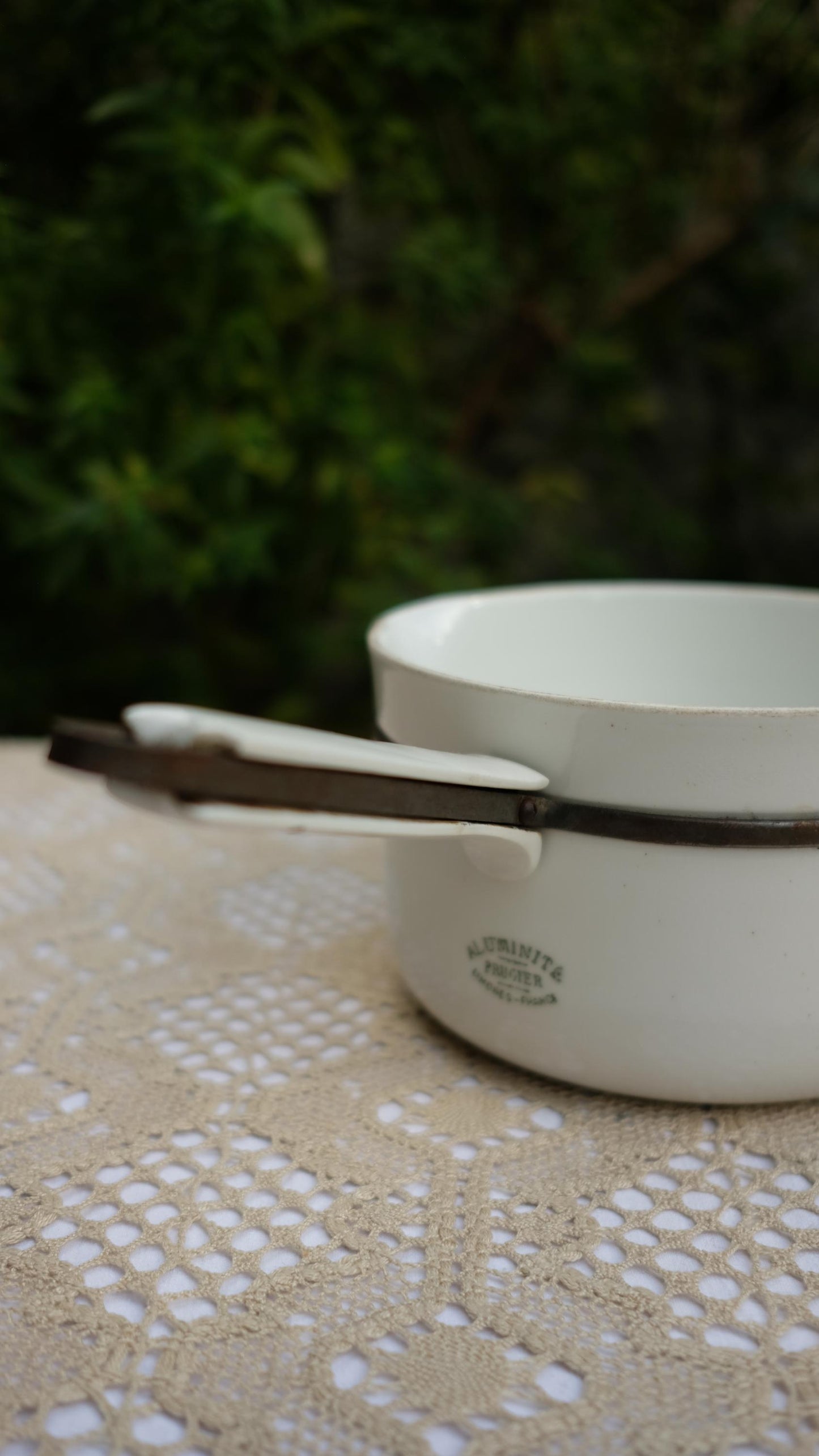 Casseroles en Alluminite Frugier vintage