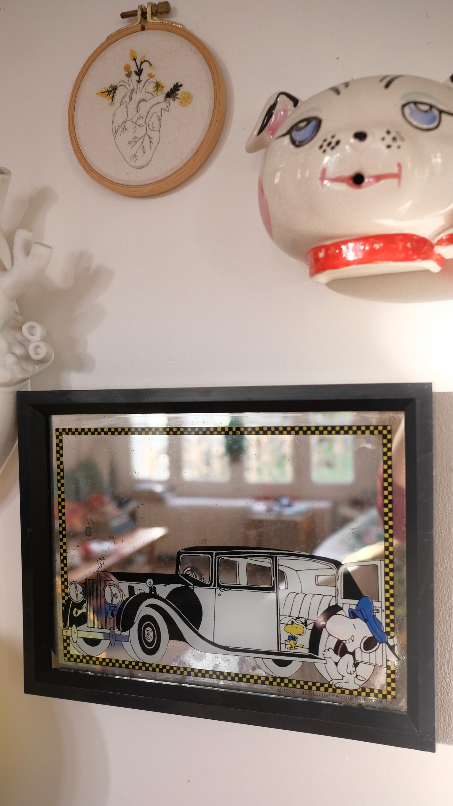 Miroir snoopy vintage 2