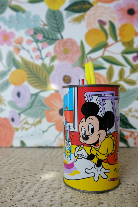 Pot à crayons publicitaire Mickey x Mont blanc