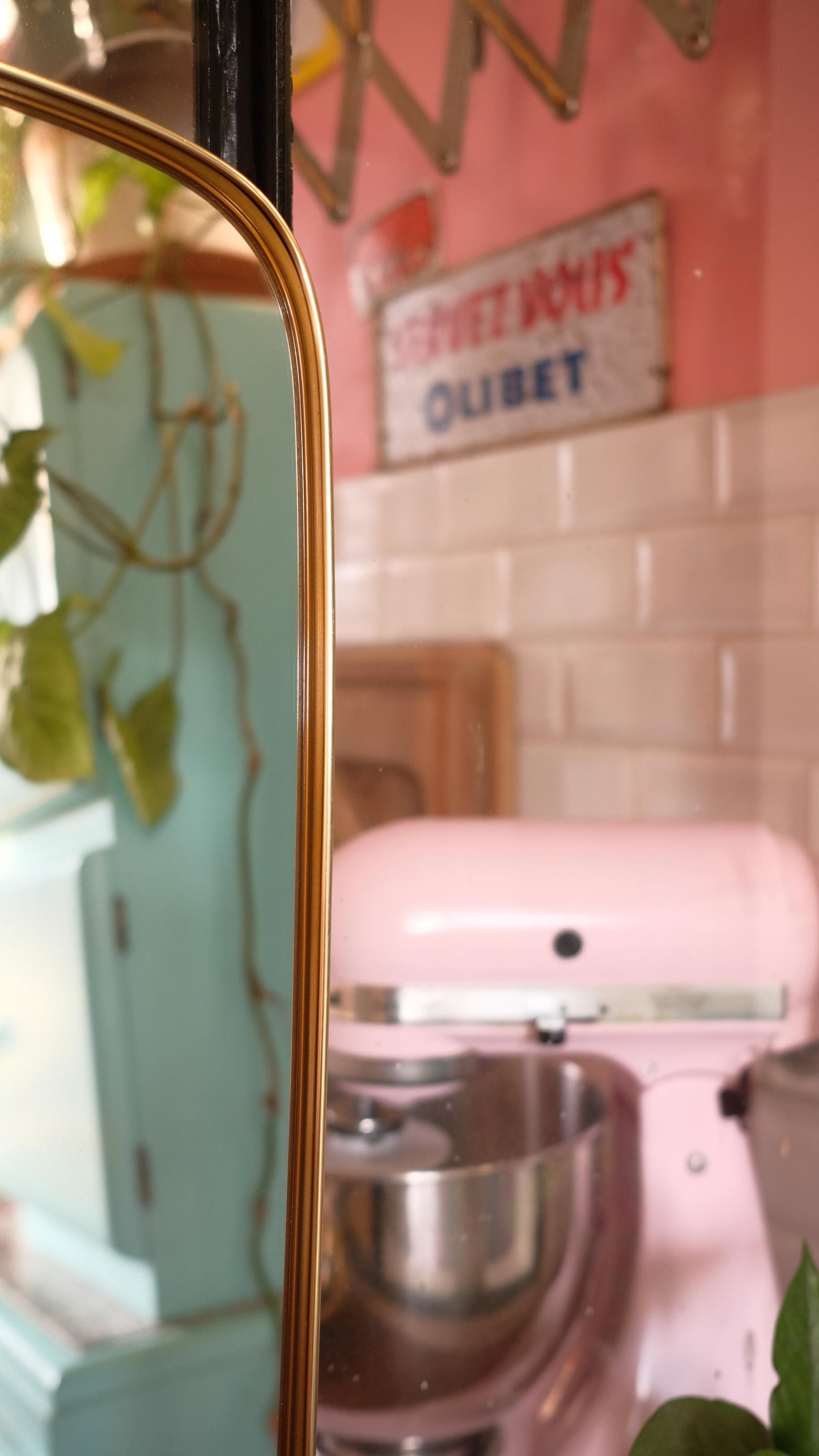 Miroir rétroviseur vintage