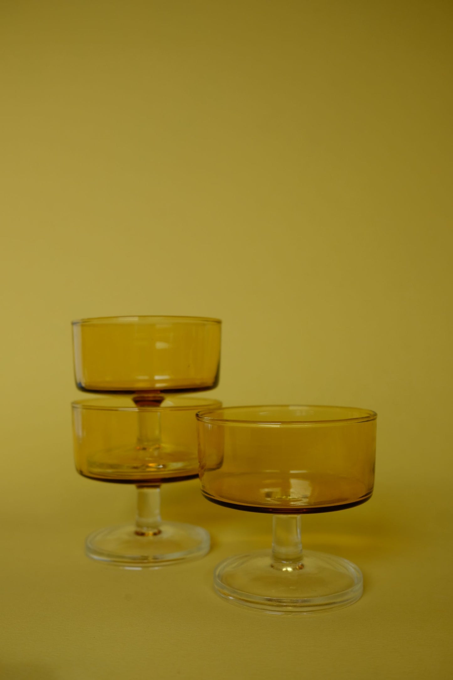 Ensemble de coupes à fruit/champagne