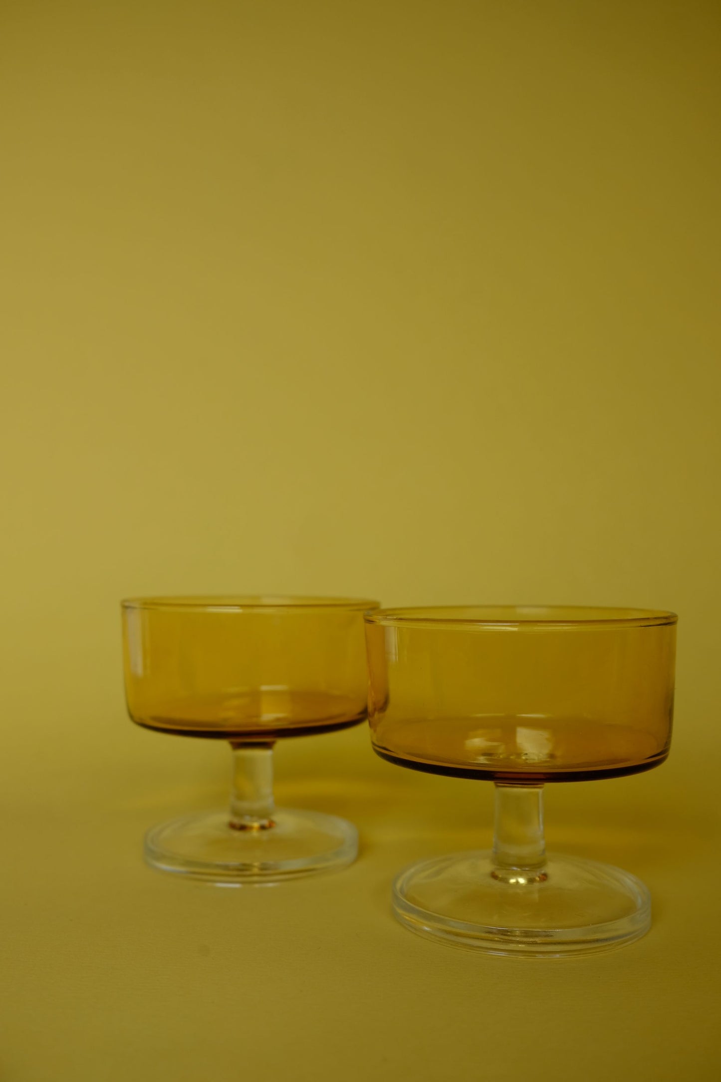 Ensemble de coupes à fruit/champagne