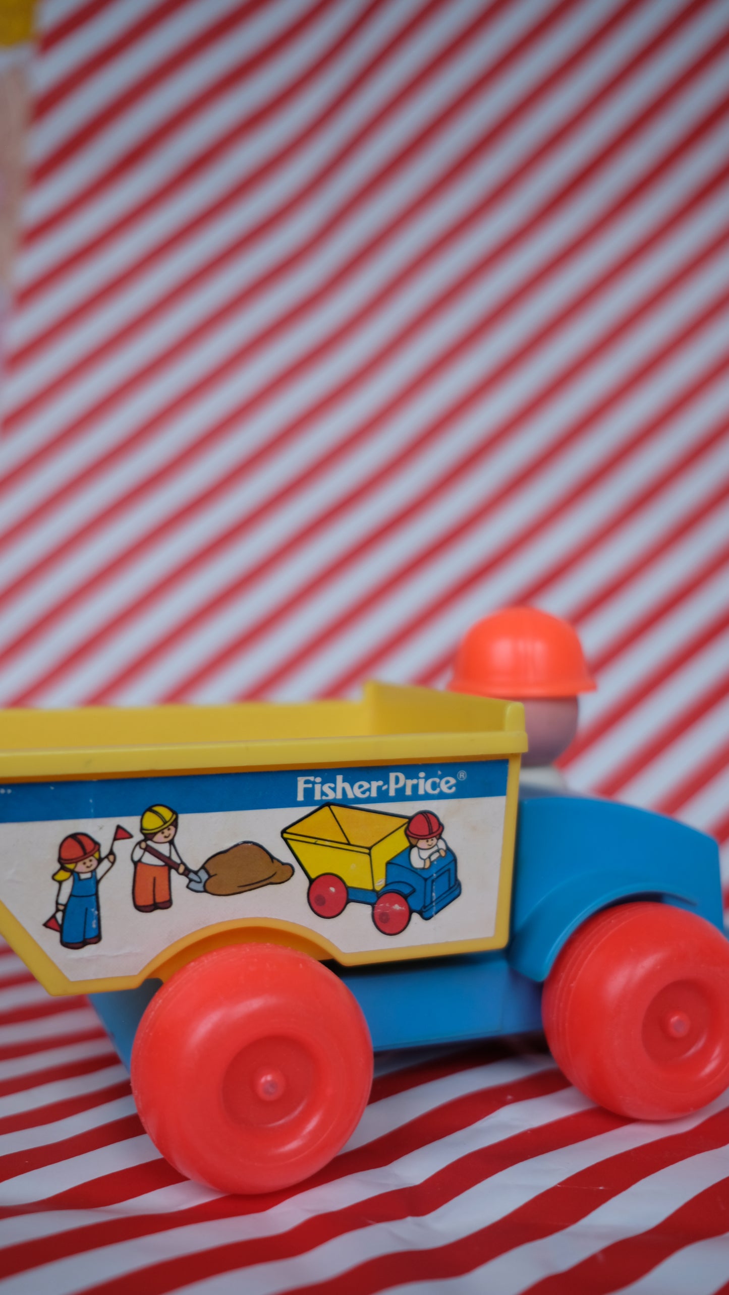 Camion benne fisher price années 80